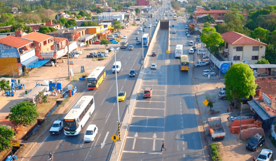Construcción de pasos a desniveles en la ciudad de Asunción, intersección Avda. Madame Linch y Ruta Transchaco.