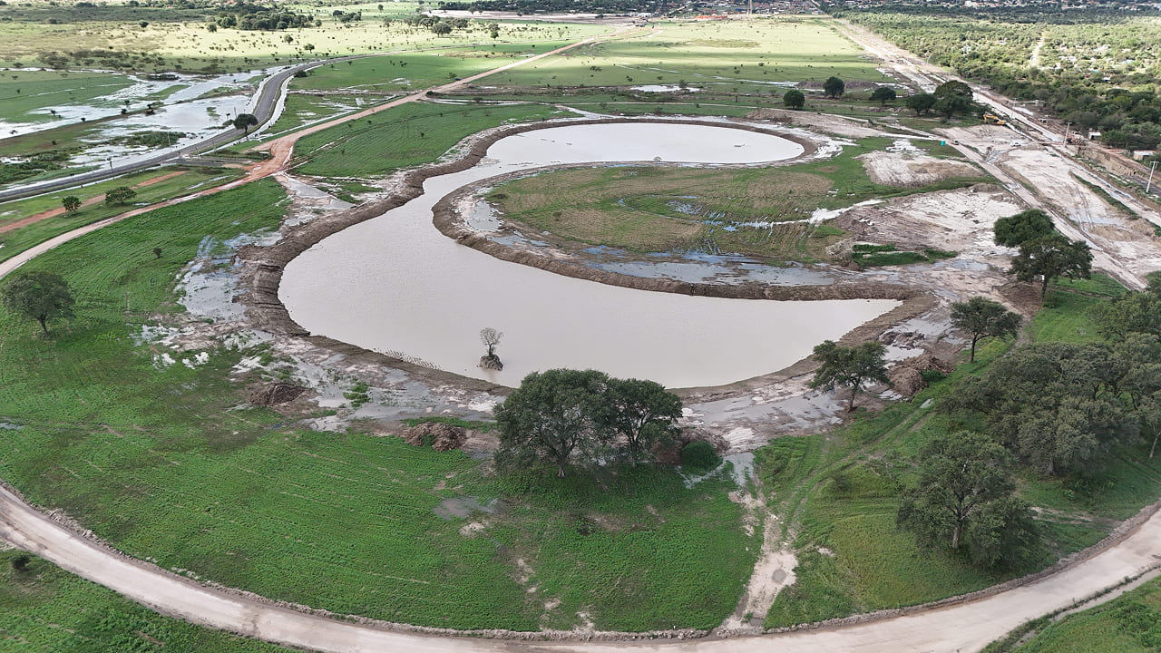 Infraestructura del barrio 1 – Condominio Aquadelta