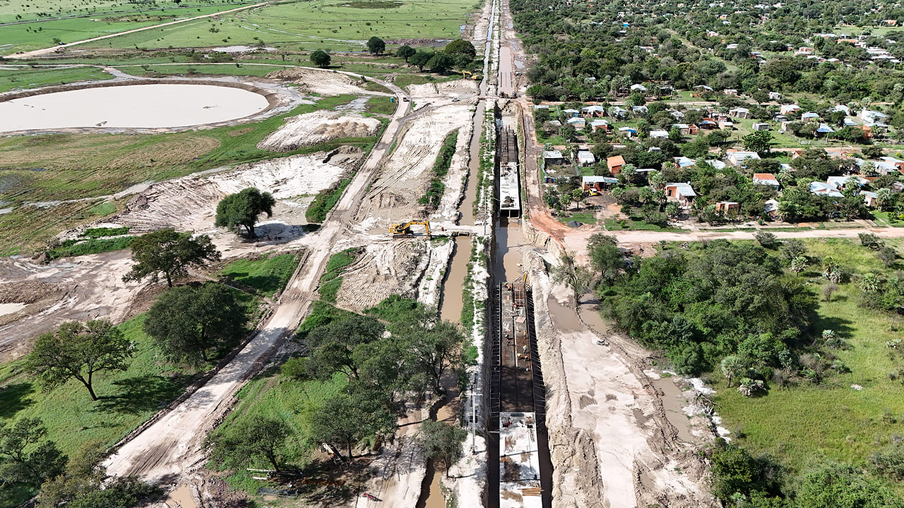 Infraestructura del barrio 1 – Condominio Aquadelta